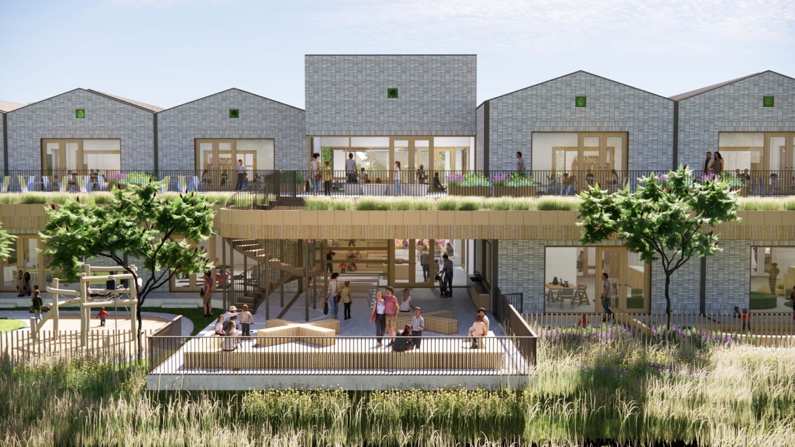 Nieuwbouw Integraal Kindcentrum De Klimboom in Hendrik-Ido-Ambacht